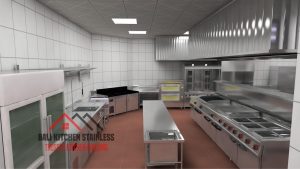 Design kitchen in 3d bali Kitchen stainless